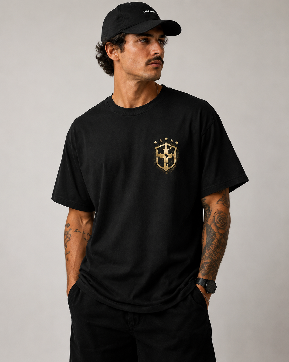 Camiseta O Peso da Taça Preta