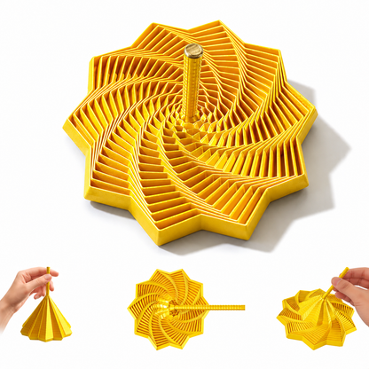 Estrela Sensorial com Alça 3D + Brinde Chaveiro Personalizado