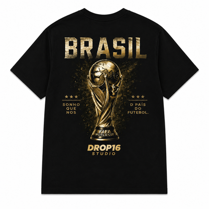 Camiseta O Peso da Taça Preta