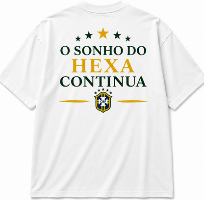 Camiseta Rumo ao Hexa  [ Frete Grátis ]