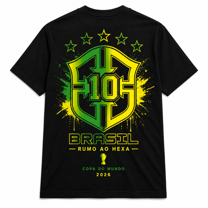 Camiseta Brasil Rumo ao Hexa