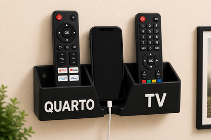 Suporte de parede 3 em 1 Personalizado [FRETE GRÁTIS]