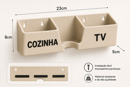 Suporte de parede 3 em 1 Personalizado [FRETE GRÁTIS]